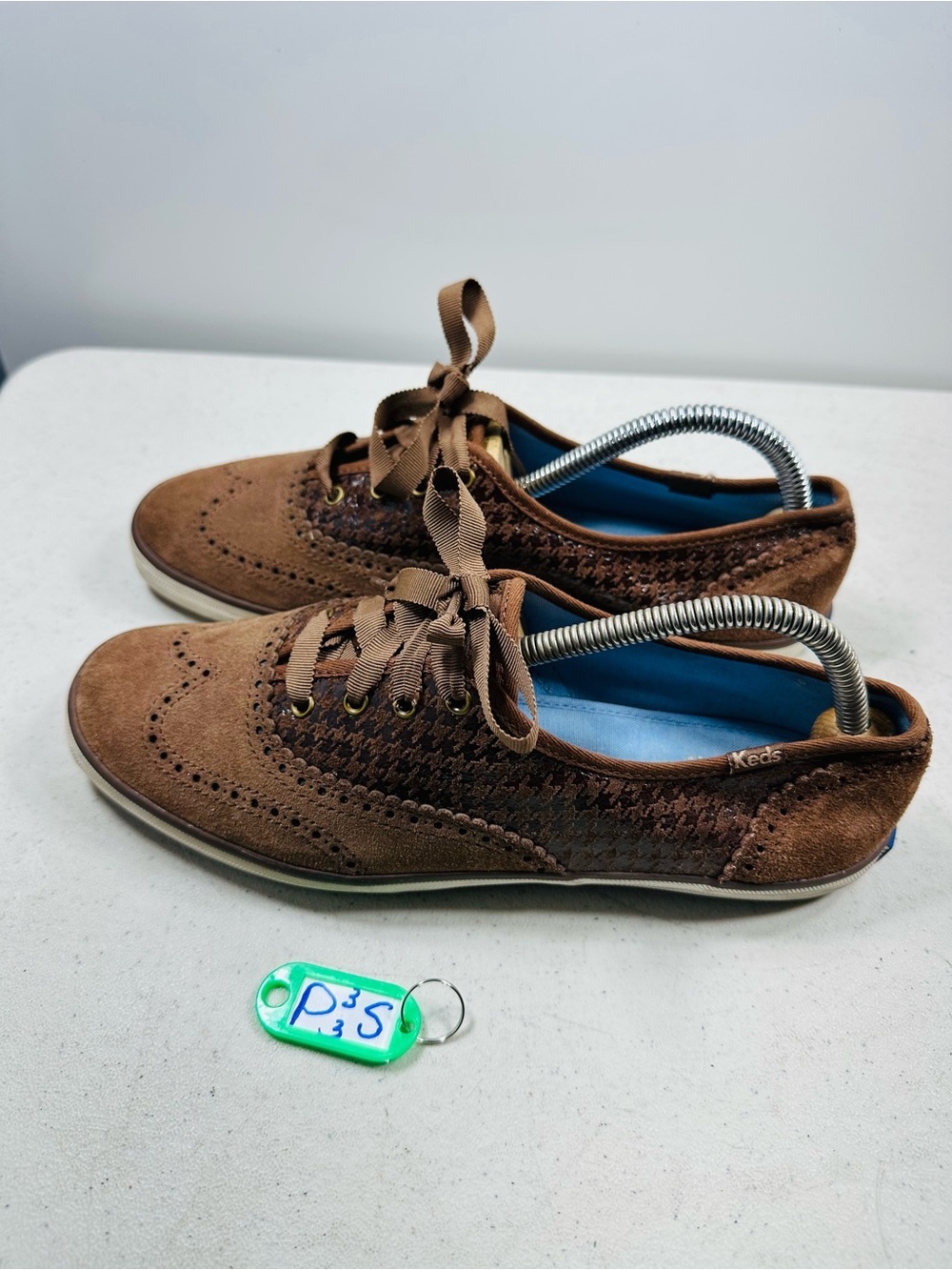 Keds x Taylor Swift Champion Brogue brown suede sneakers size 8,5